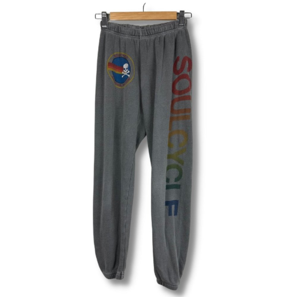 Aviator Nation X SoulCycle Sweatpants Gray Small